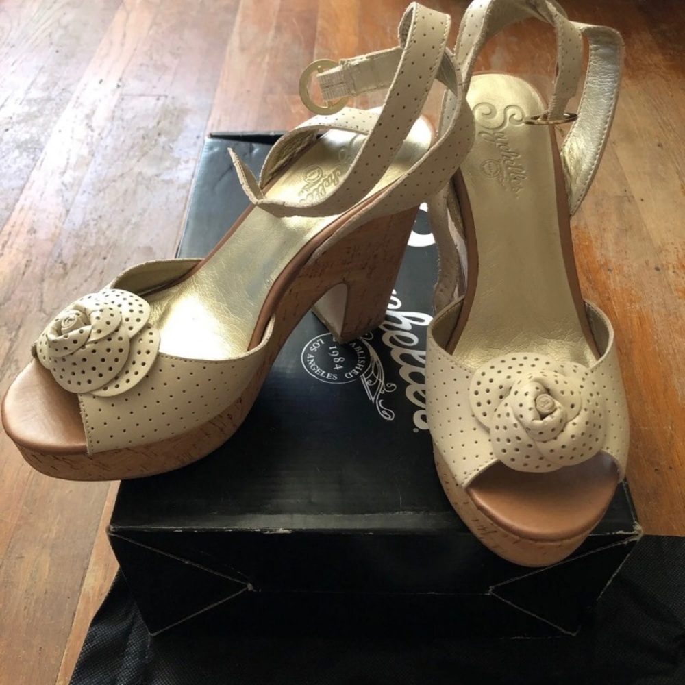 Seychelles cork Wedge Platforms 7.5
